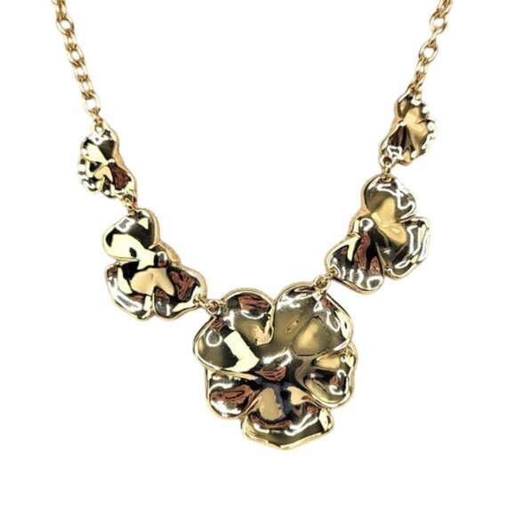 Kate Spade Beach House Pink Floral Statement Necklace - Picture 7 of 7